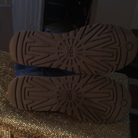 Ladies UGGS denim fold over - Picture 4 of 8